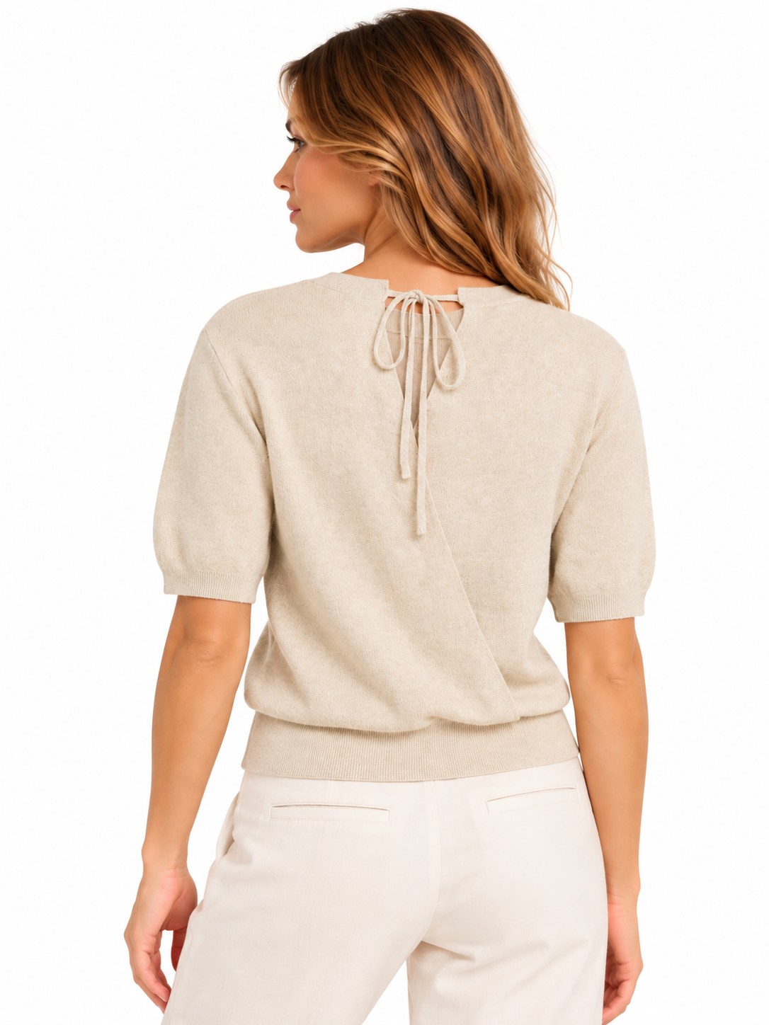 Yaya - Pullover mit freiem Rücken - 4401-000619-608