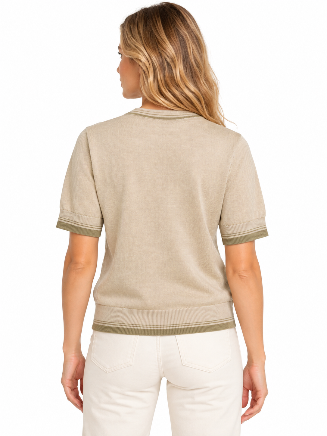 Yaya - Pullover mit Farbkontrast - 4401-000610-608