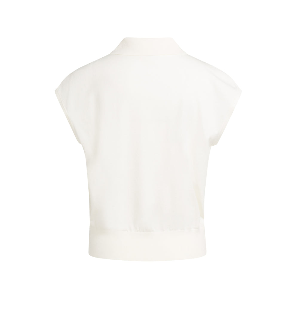 Yaya - Ärmelloses Polohemd - 4401-000612-608