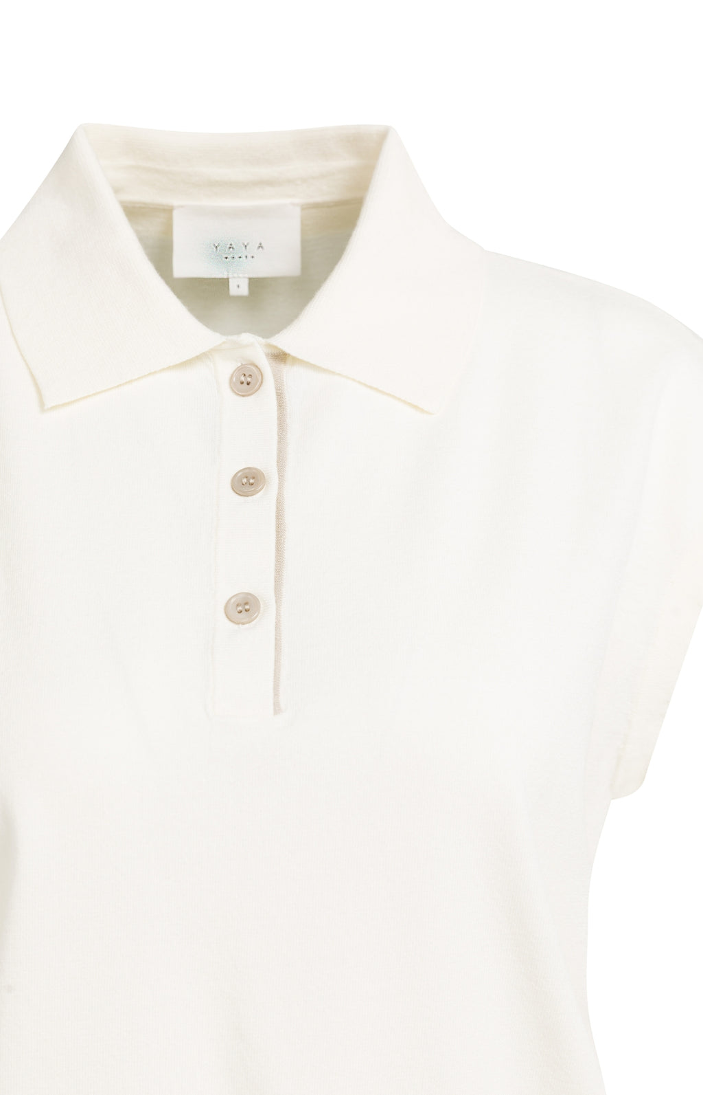 Yaya - Ärmelloses Polohemd - 4401-000612-608