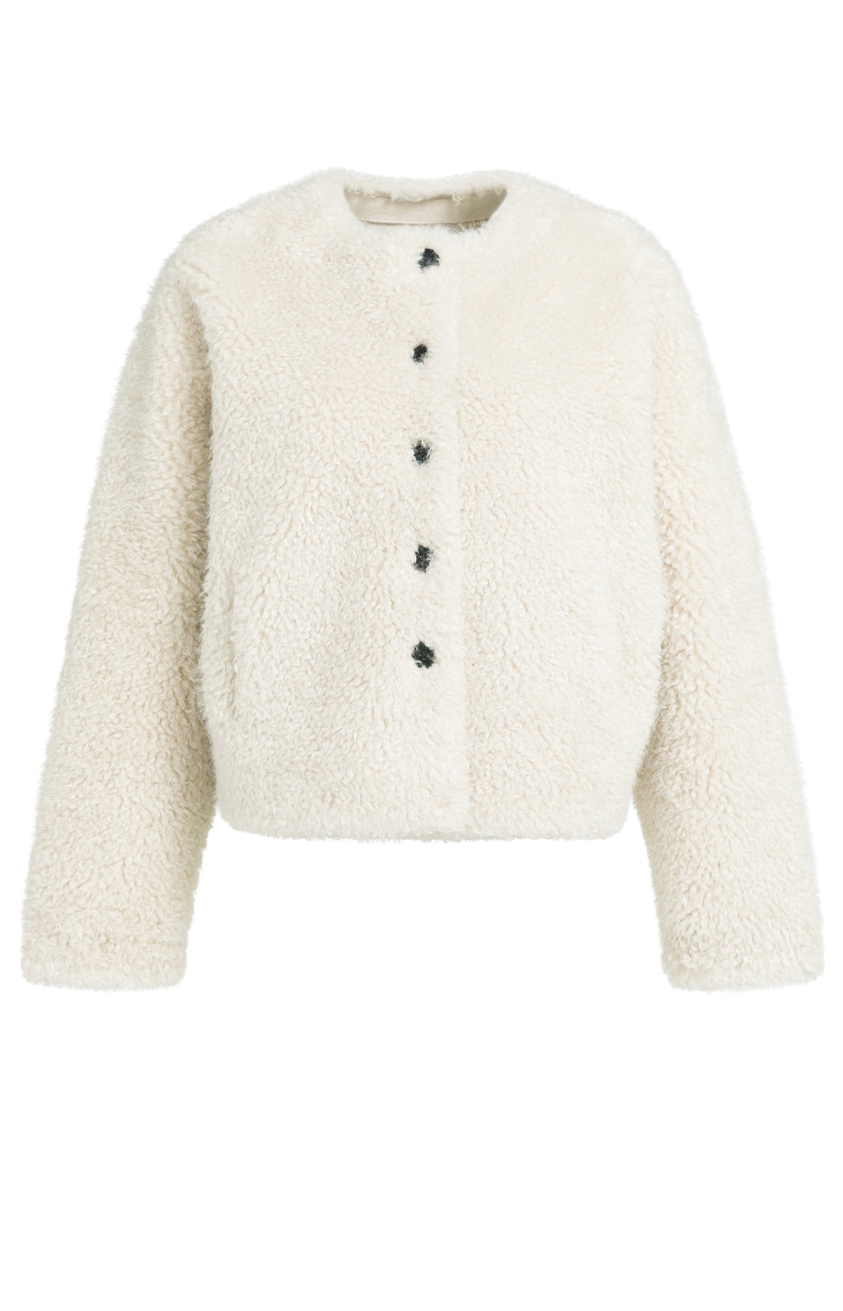 Yaya - Oversize-Jacke aus Fellimitat - 4402-001092-609