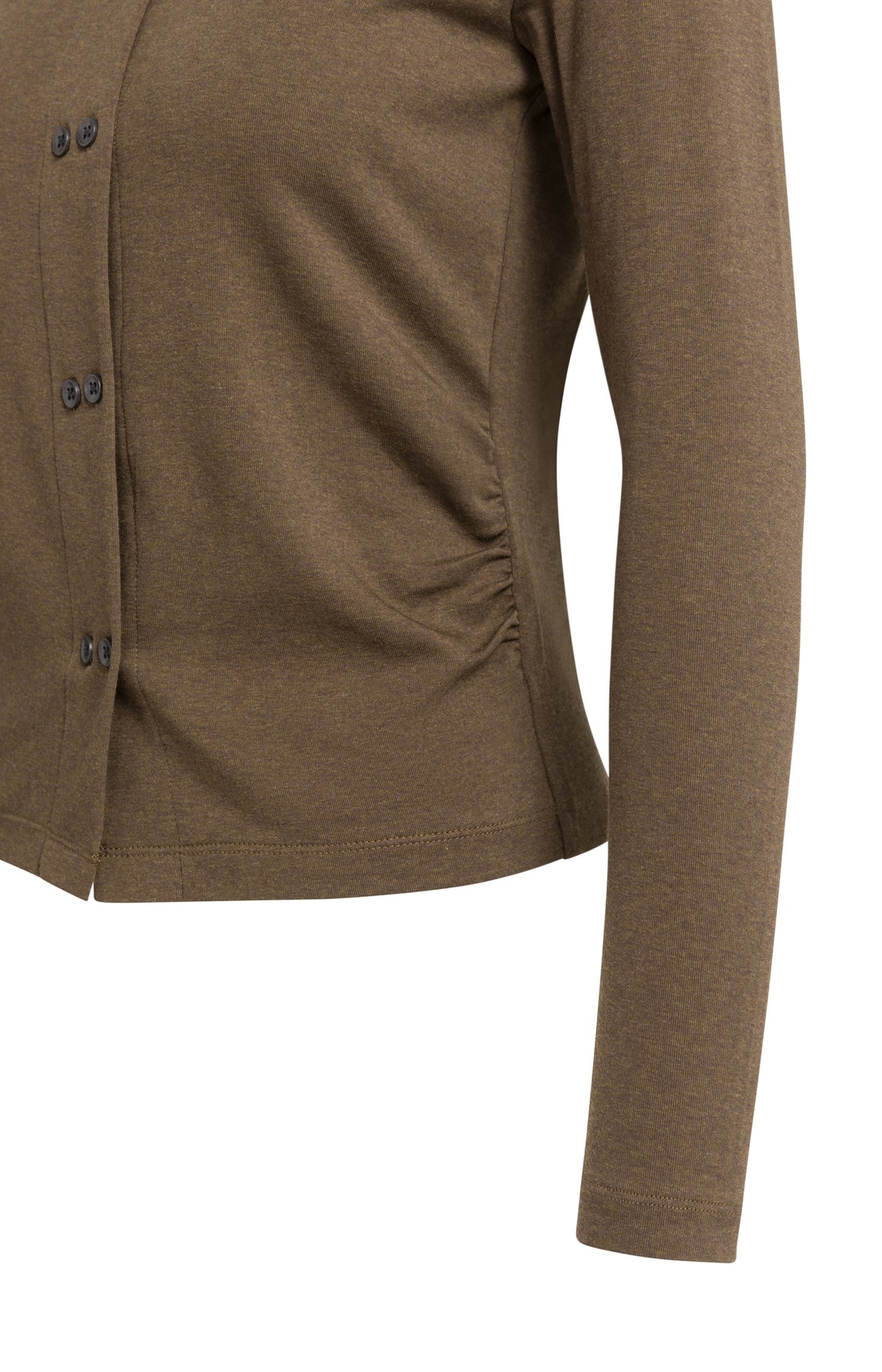 Yaya - Jersey-Strickjacke mit doppelt - 4401-019166-608