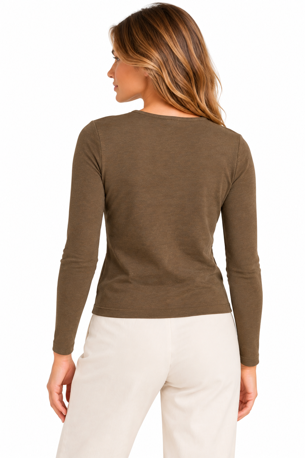 Yaya - Jersey-Strickjacke mit doppelt - 4401-019166-608