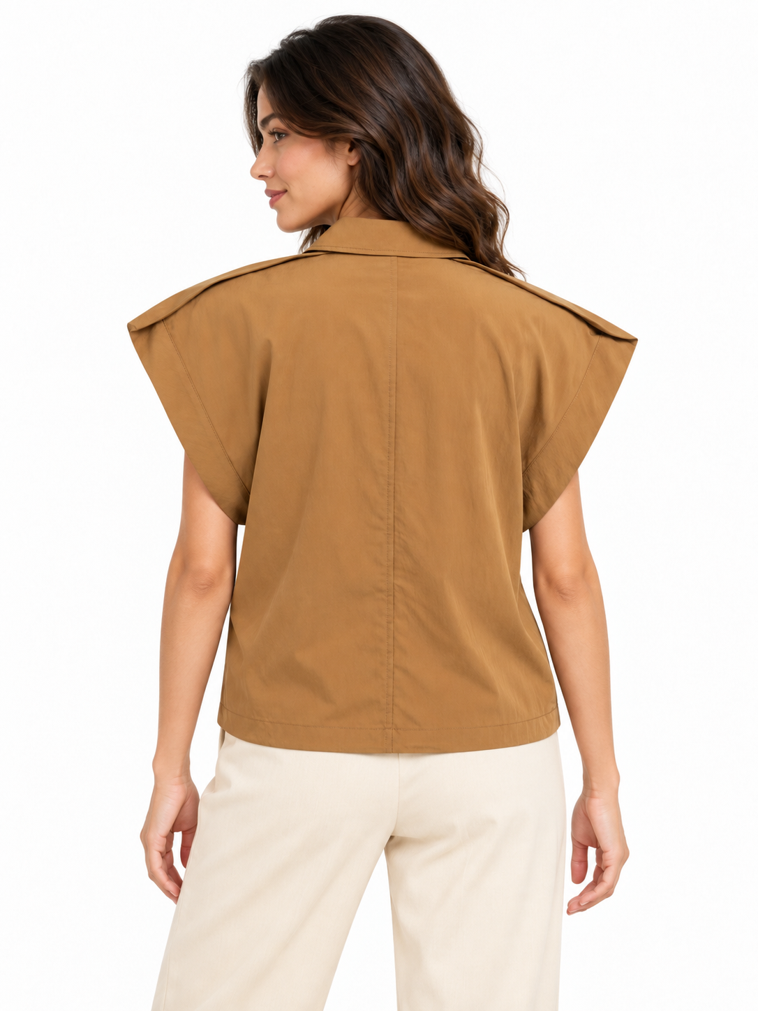 Yaya - Blusenjacke mit Flügelärmeln - 4401-201236-607