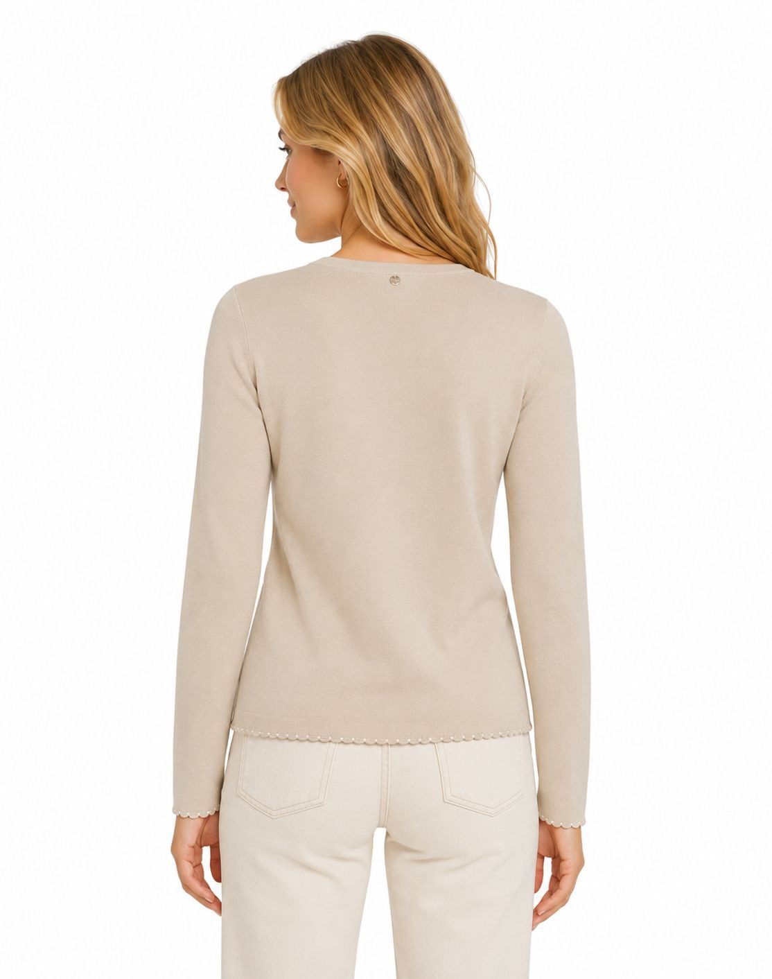 MMAliz Caliz Plain LS Knit