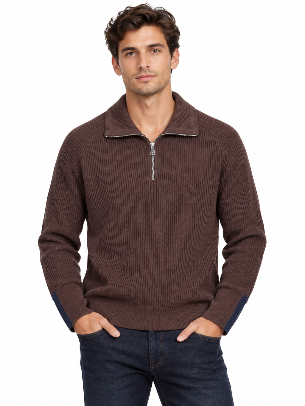 MMGPorter Soft Quarter-Zip Knit