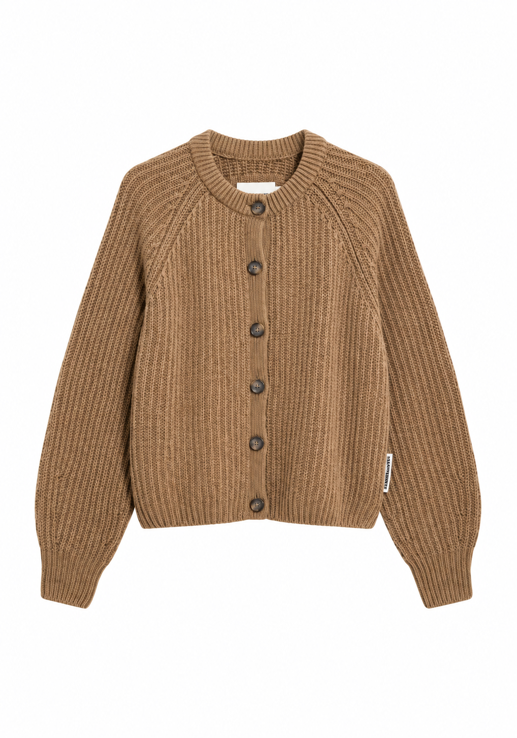 RIB KNIT CARDIGAN