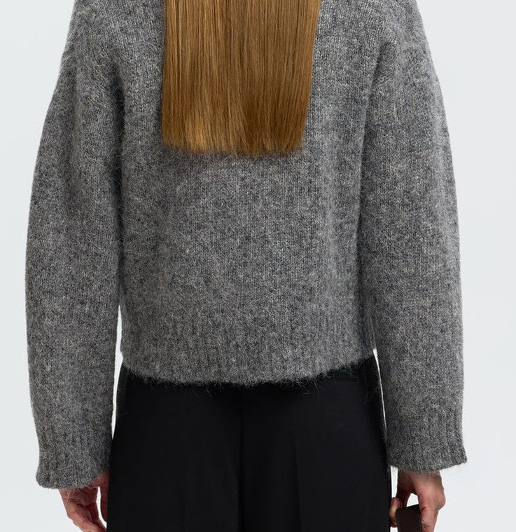 SLWANJULI LS KNIT HALF ZIP