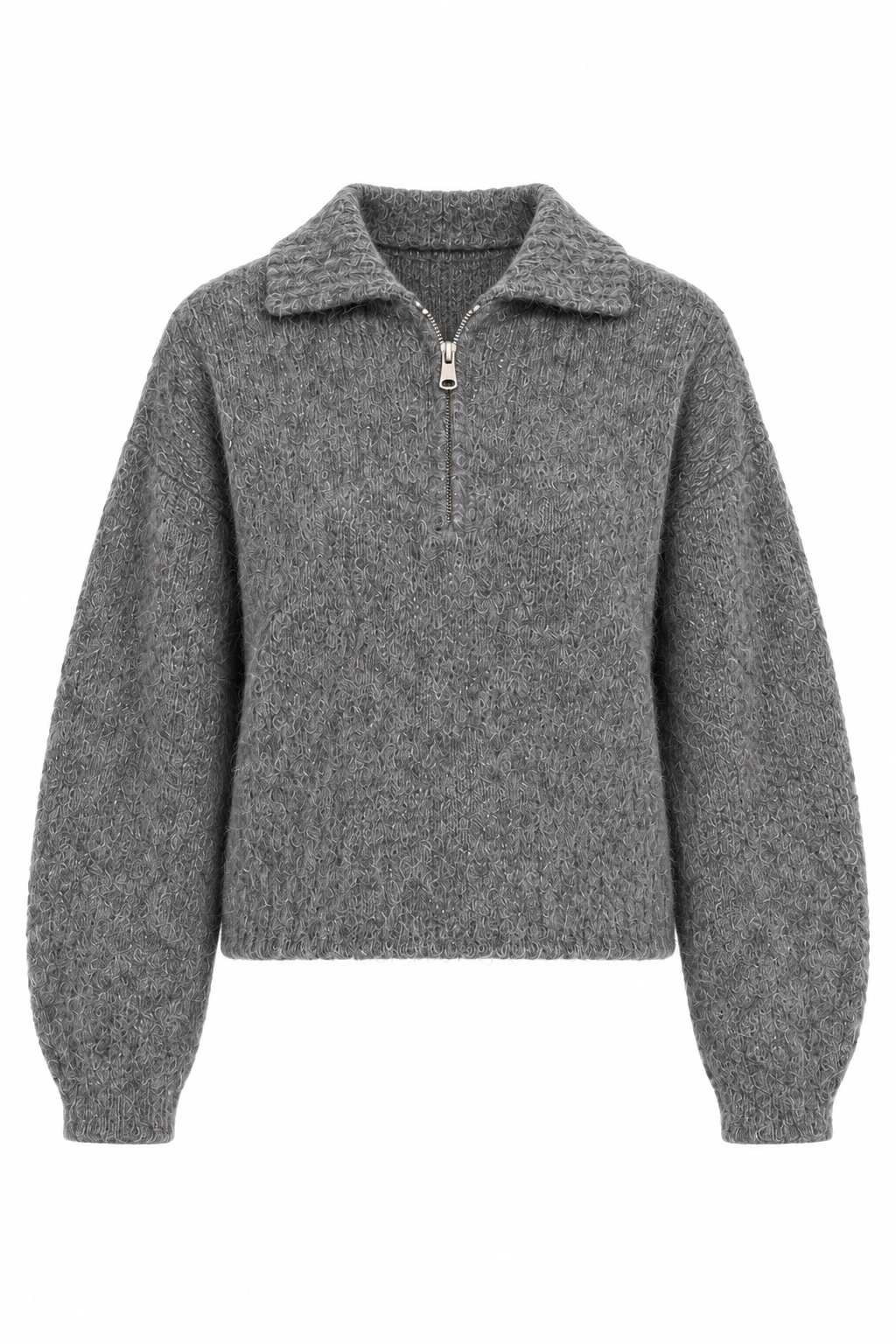 SLWANJULI LS KNIT HALF ZIP