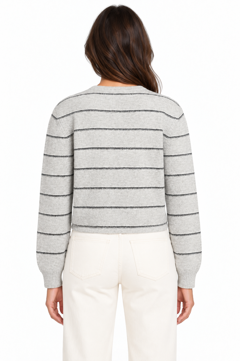 Yaya - Strick-Cardigan mit Streifen - 4401-010168-609