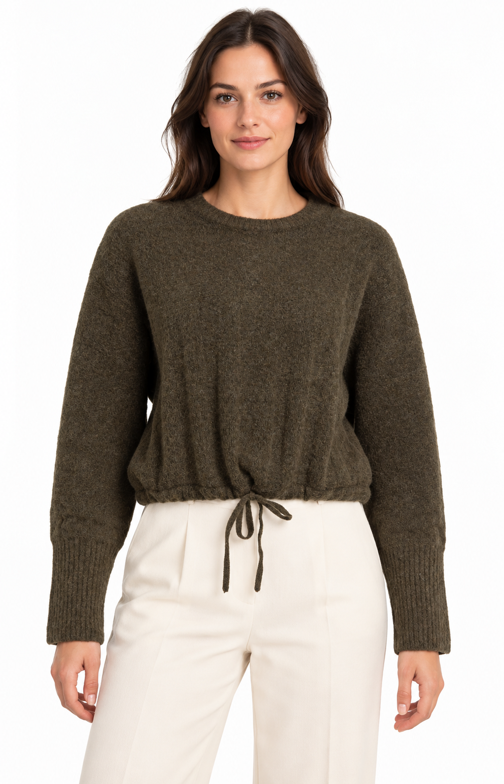 Yaya - Pullover mit Kordelzug - 4401-000631-609