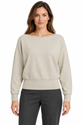 Yaya - Pullover mit U-Boot-Ausschnitt - 4401-000622-608