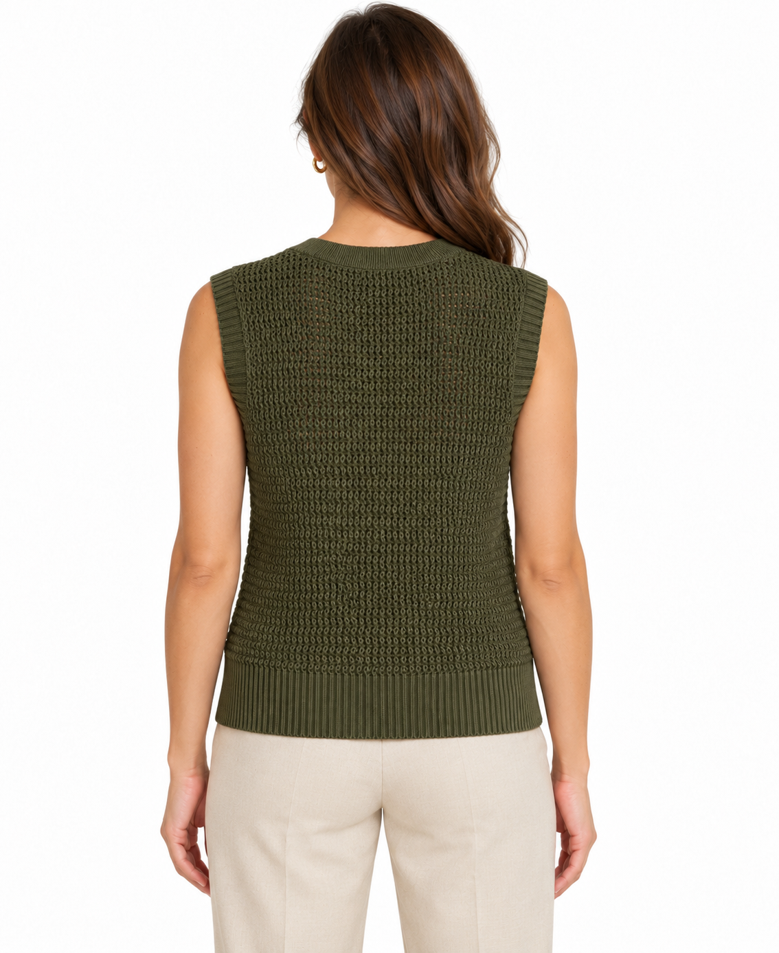 Ärmelloser Cardigan