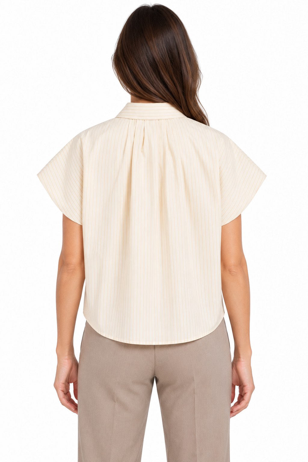 Shirtbluse mit Streifen