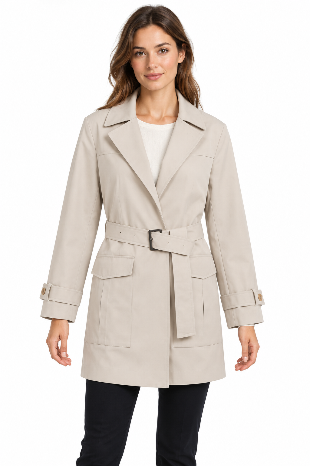 Trenchcoat mit Gürtel