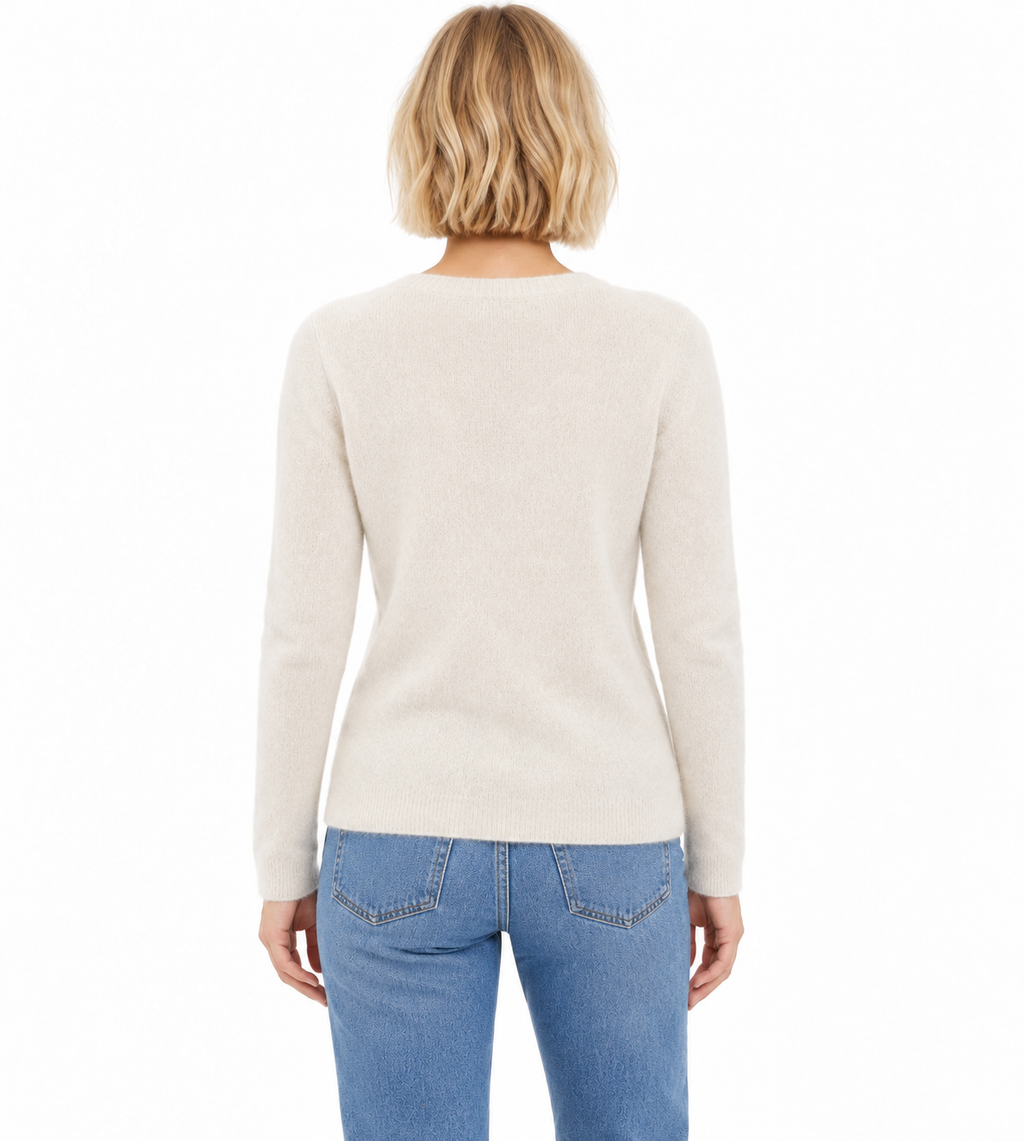 Pullover mit V-Ausschnitt