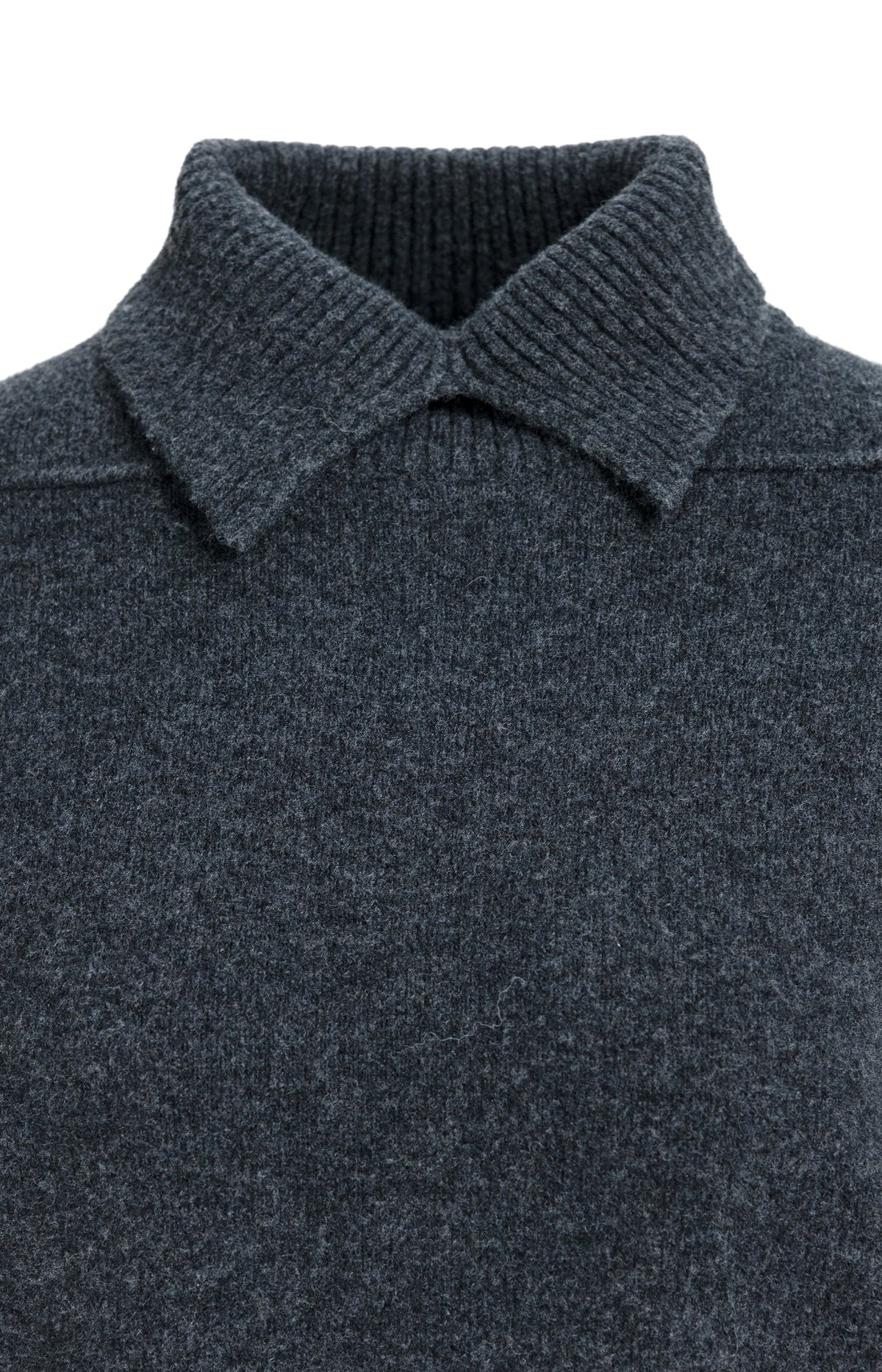 Pullover mit Polokragen