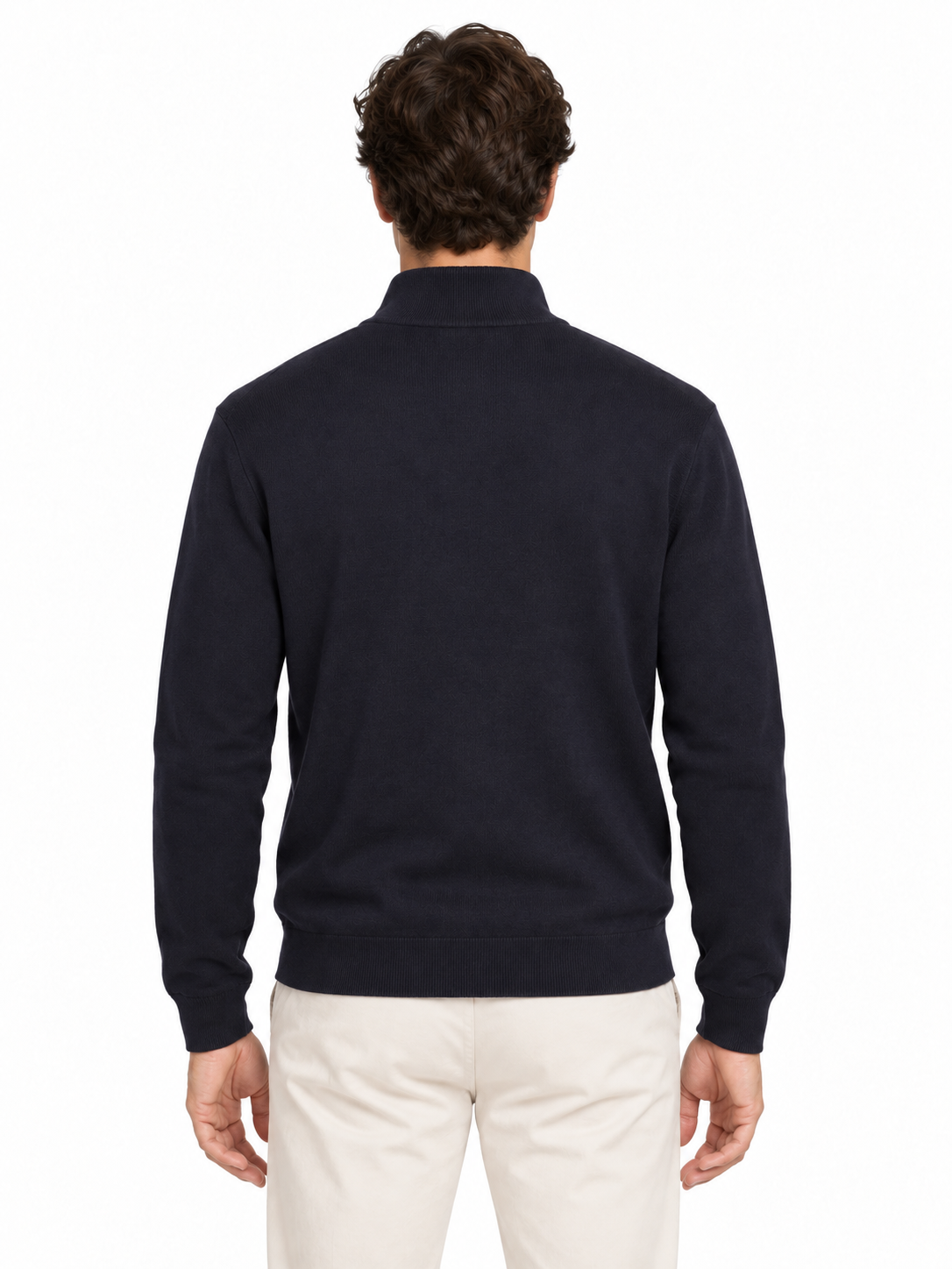 FAABES HALF ZIP KNIT SWEATER