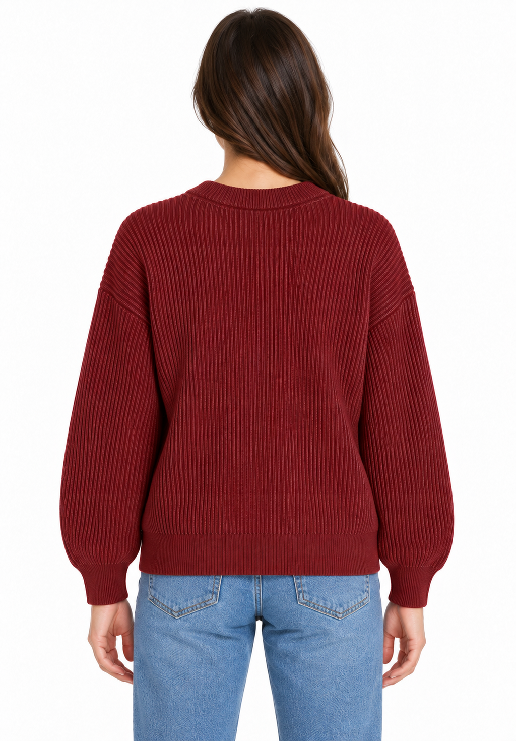 VANISÉ RIB KNIT SWEATER