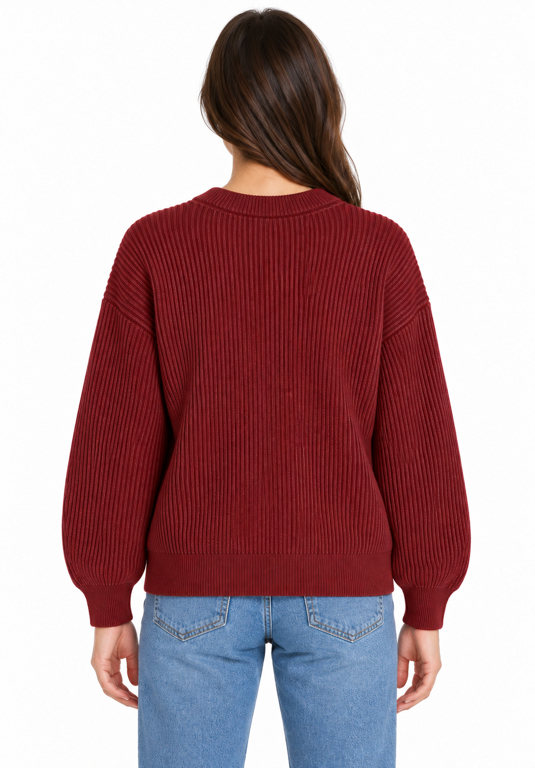 VANISÉ RIB KNIT SWEATER