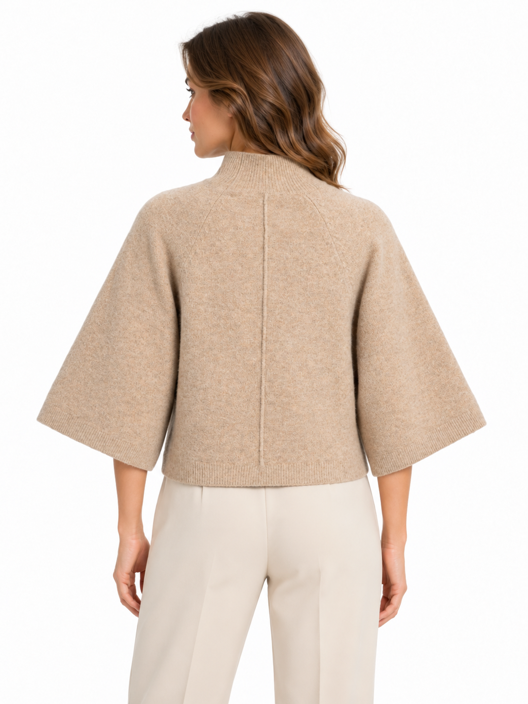 Pullover mit weiten Ärmeln