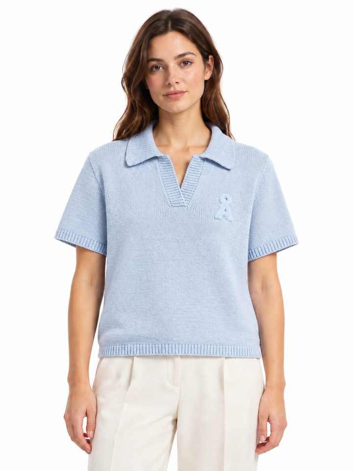 ICONIC Å COTTON POLO SWEATER