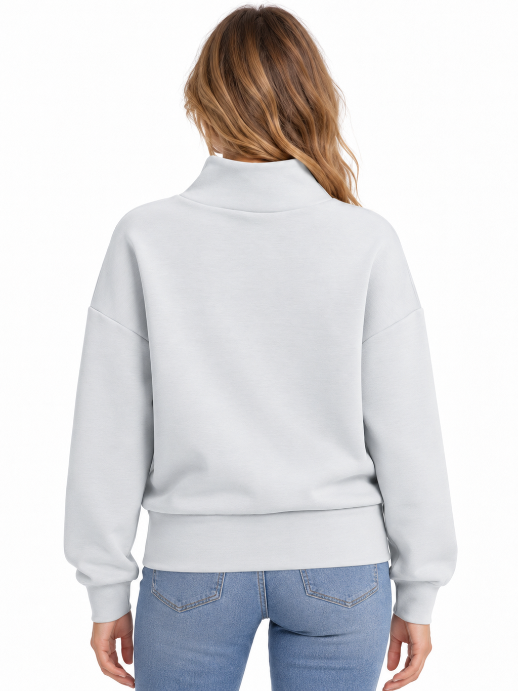 Pullover mit Drapierung
