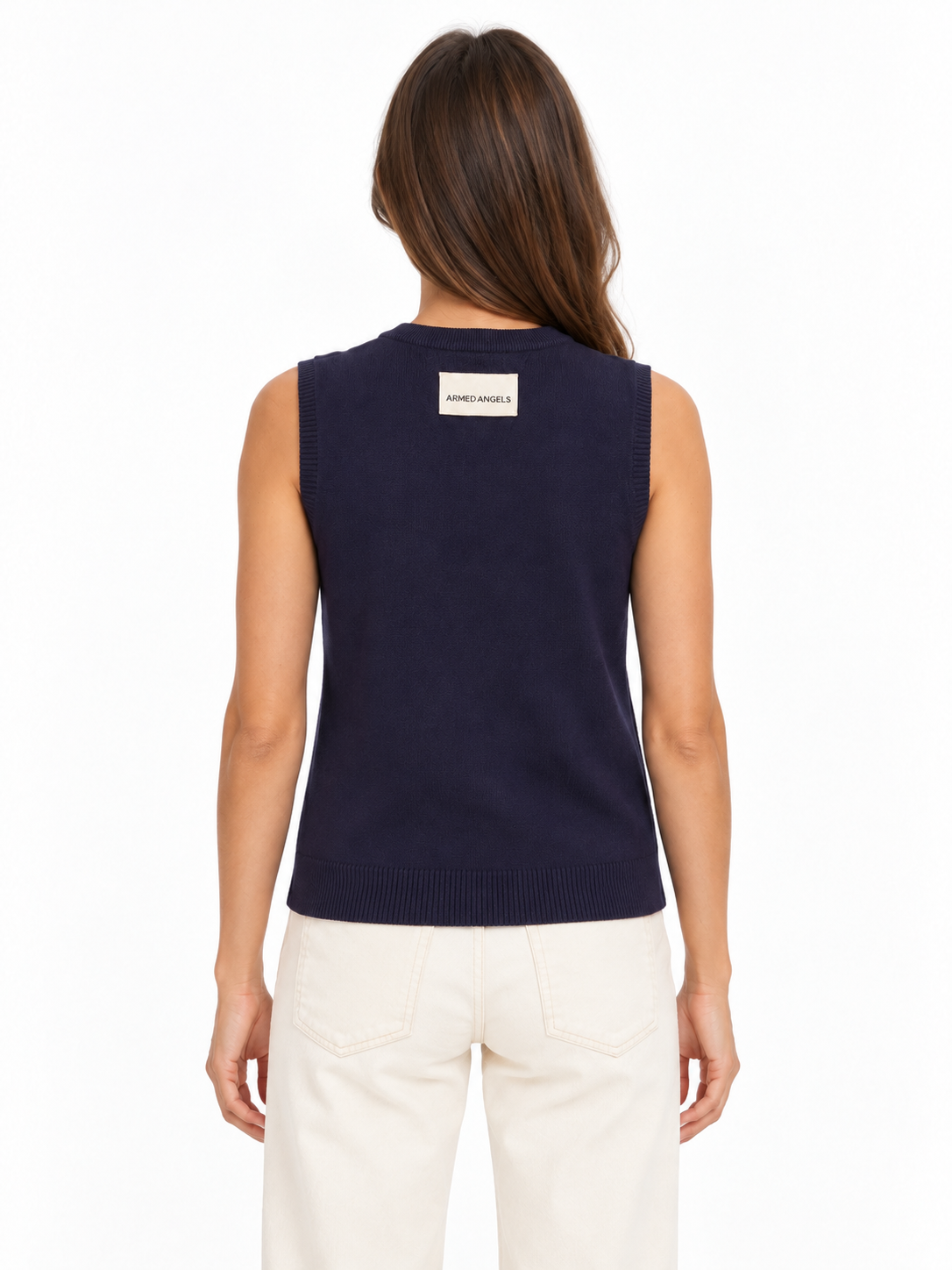 COMPACT CREW KNIT VEST
