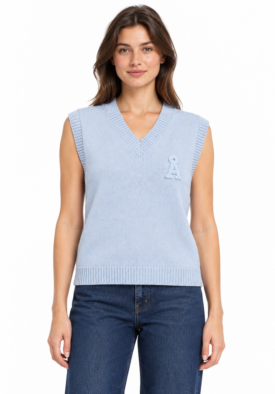 ICONIC  Å COTTON KNIT VEST
