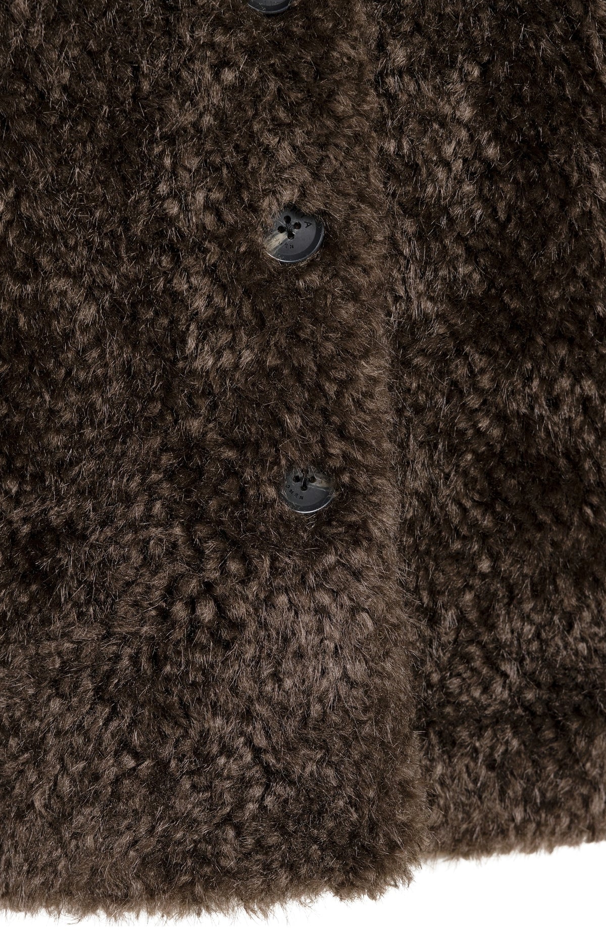 Kurze Jacke aus Fellimitat