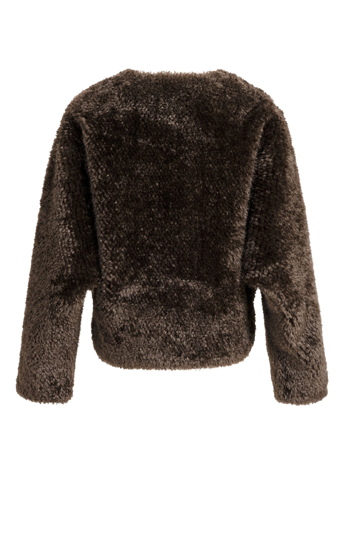 Kurze Jacke aus Fellimitat