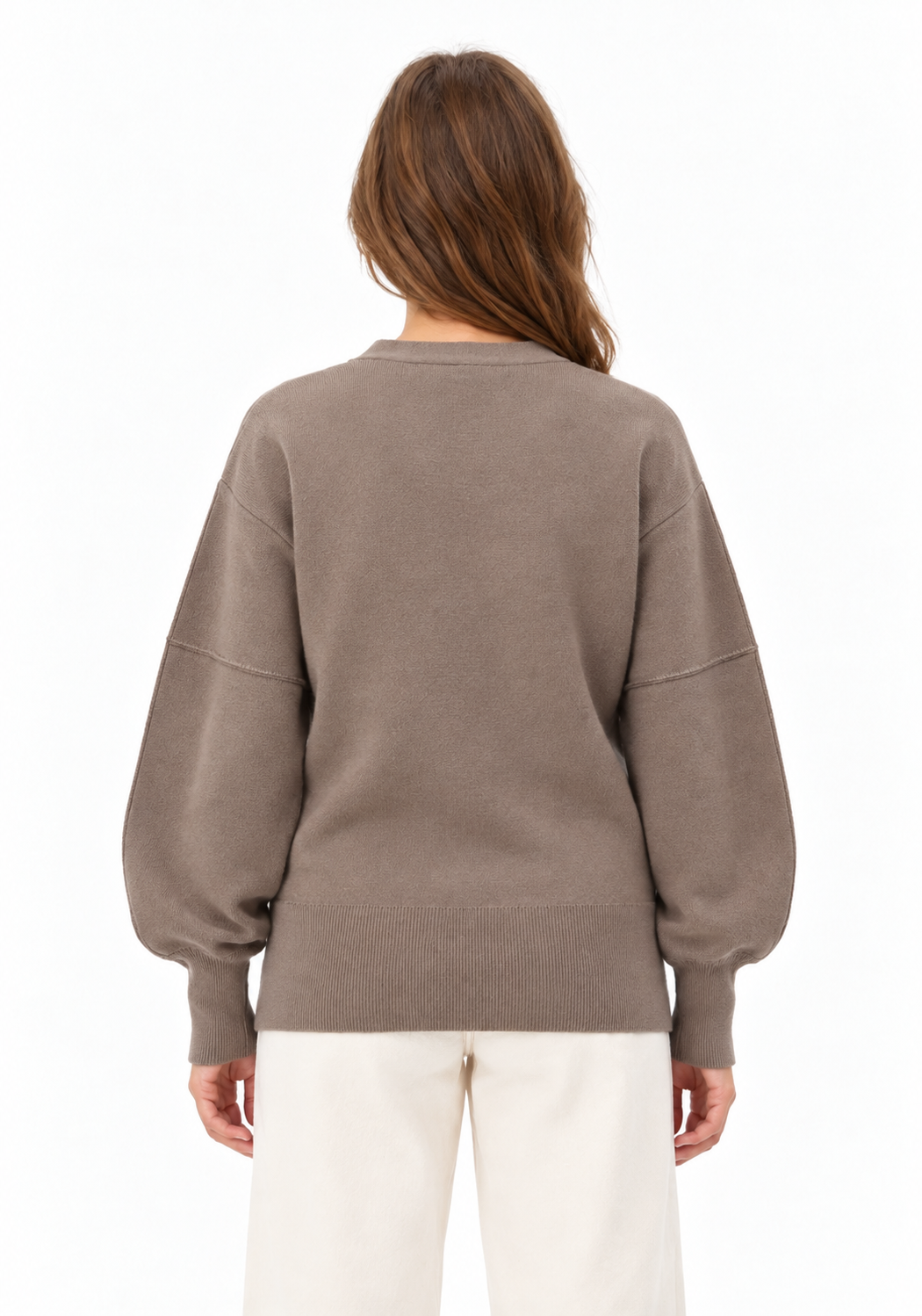 COMPACT BARREL KNIT CARDIGAN