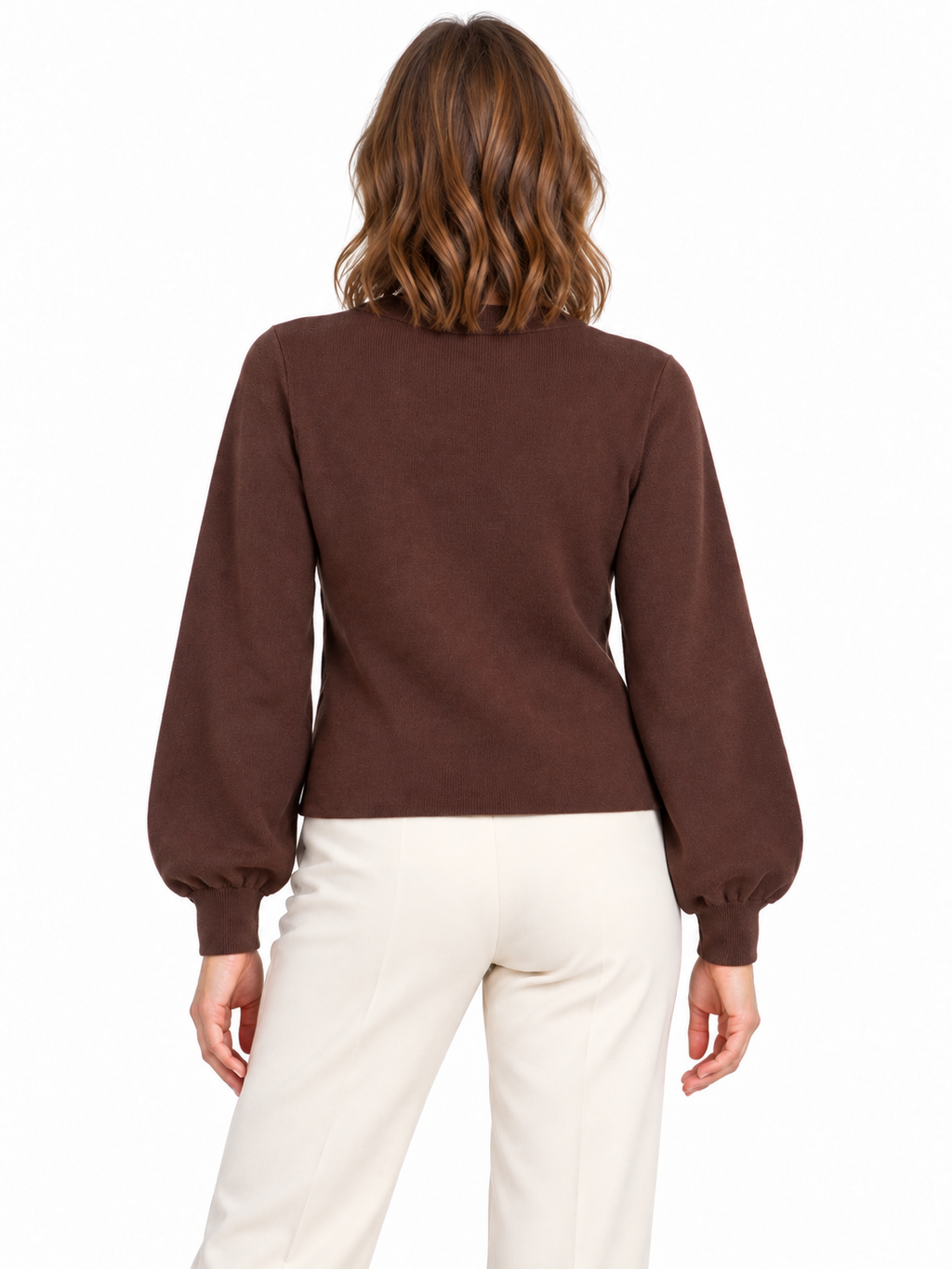 VIORA V-NECK L/S KNIT CARDIGAN/TES