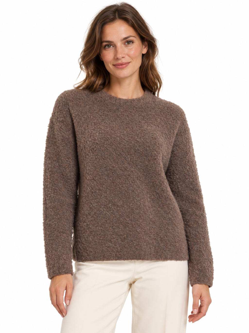 VIDAYA O-NECK L/S KNIT TOP