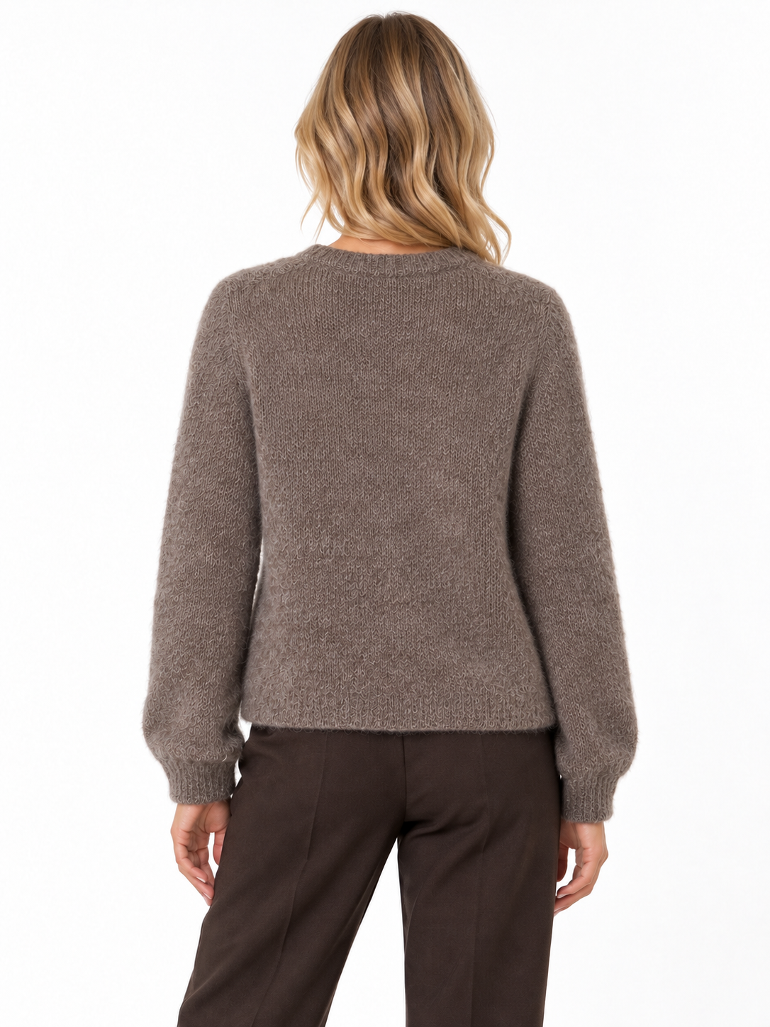 VILARKA O-NECK L/S KNIT CARDIGAN