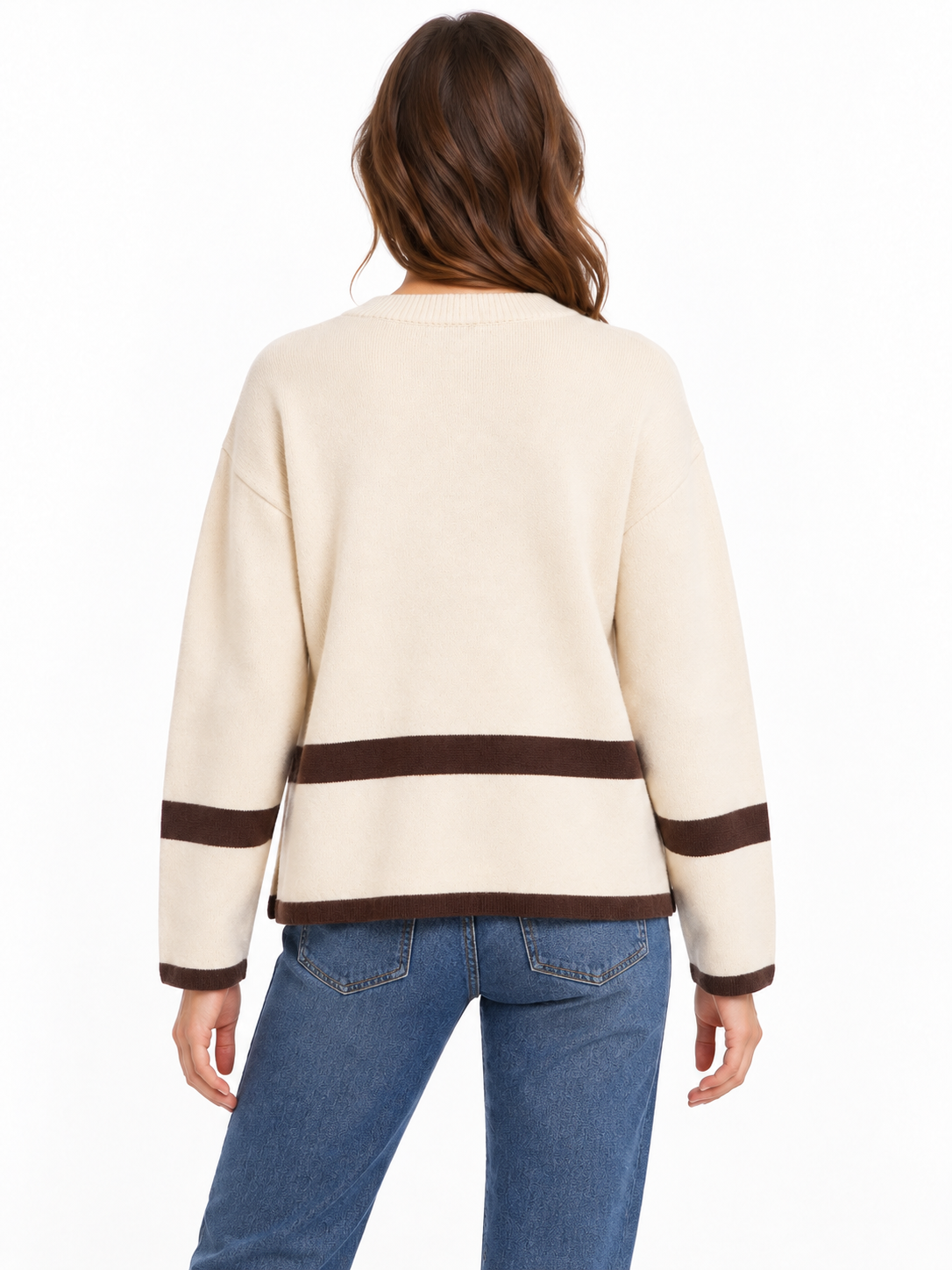 VIRIL O-NECK OVERSIZE L/S KNIT TOP-