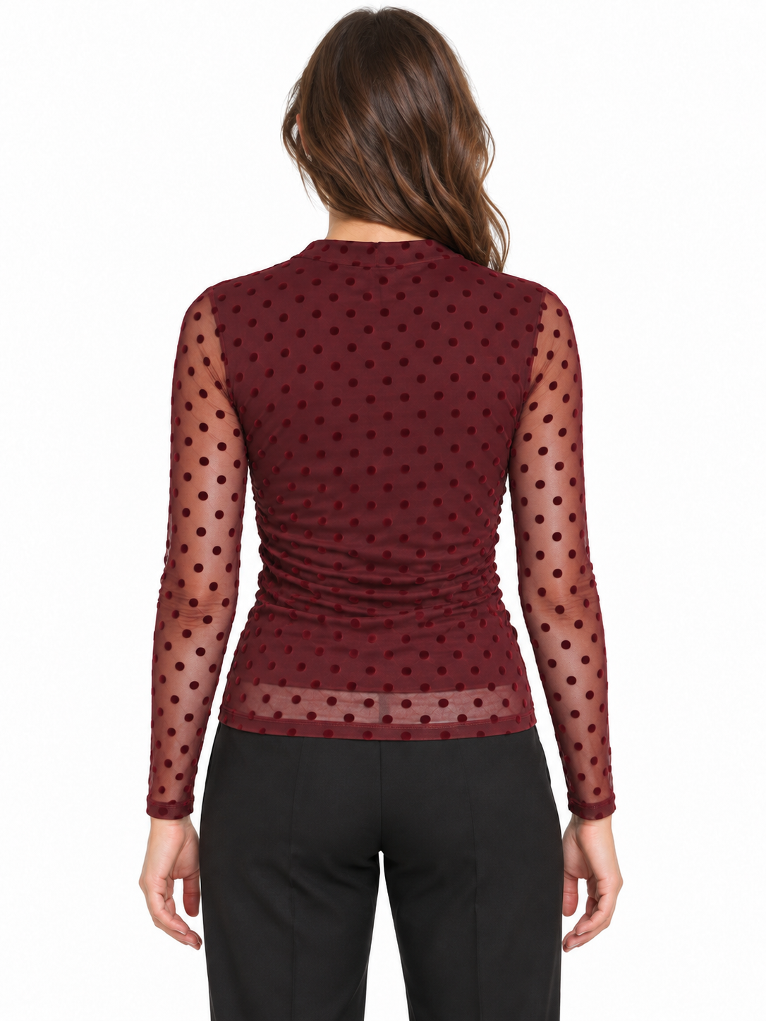 VIRIKKE L/S FUNNEL NECK TOP - NOOS