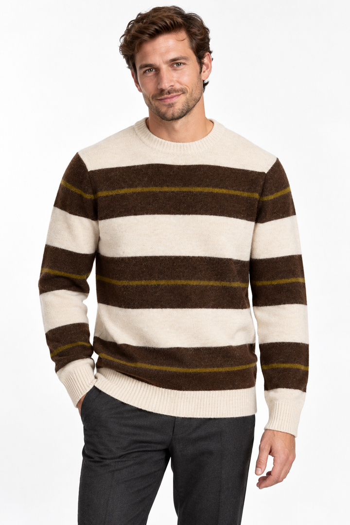 SLMRAI LS KNIT REG CREW NECK NOOS