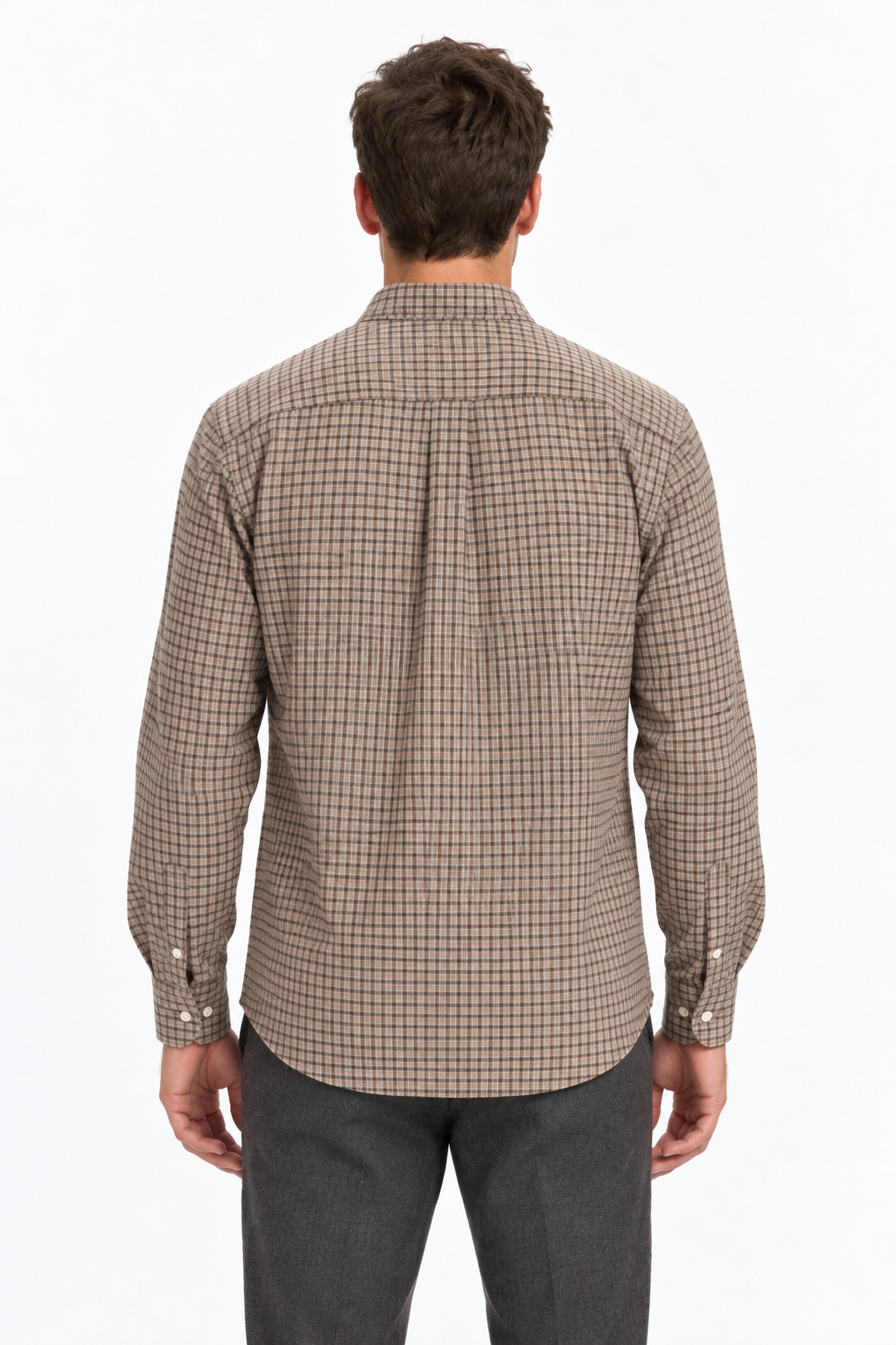 SLMCOLE-JAY REG MELANGE LS SHIRT NO