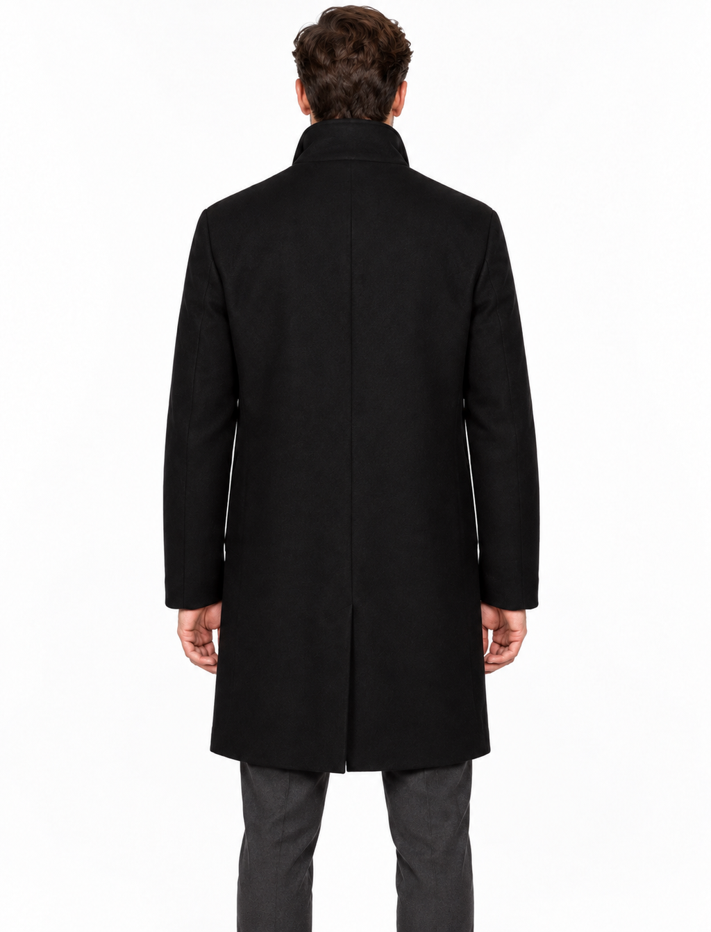 SLMRAINAR WOOL BLEND COAT NOOS