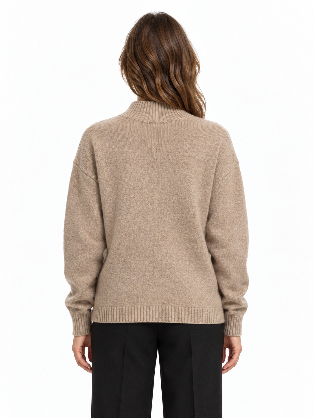 SLWCILLE CASHMERE BLEND HIGH NECK N