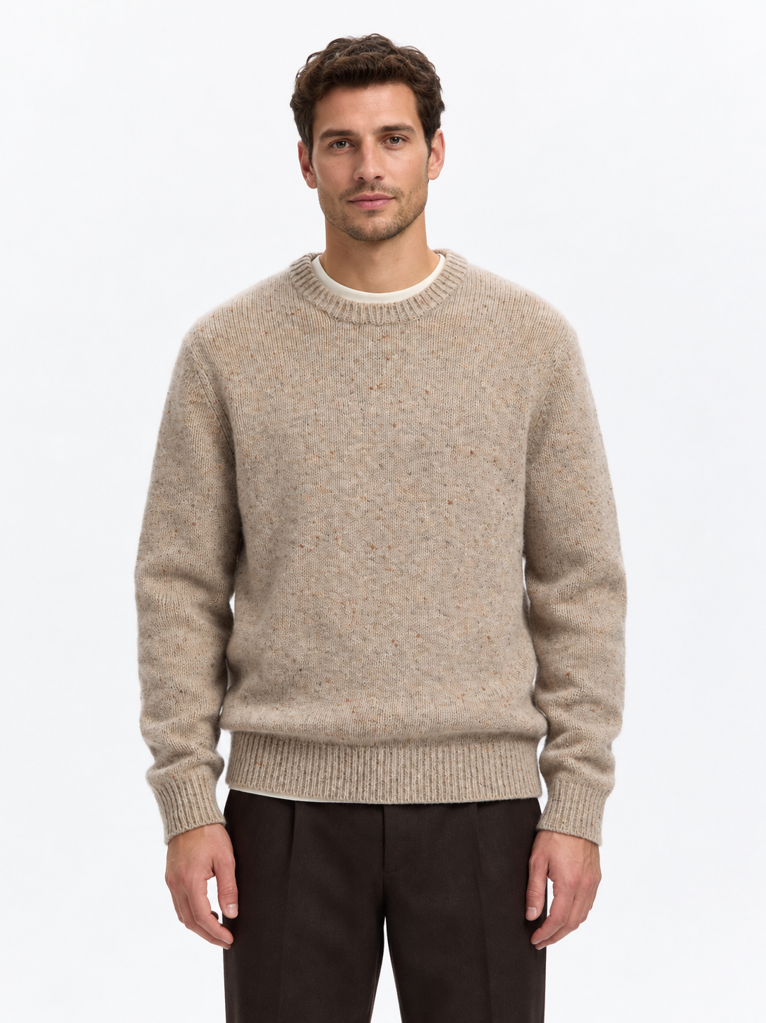 SLMCODY LS KNIT RLX CREW NECK NOOS