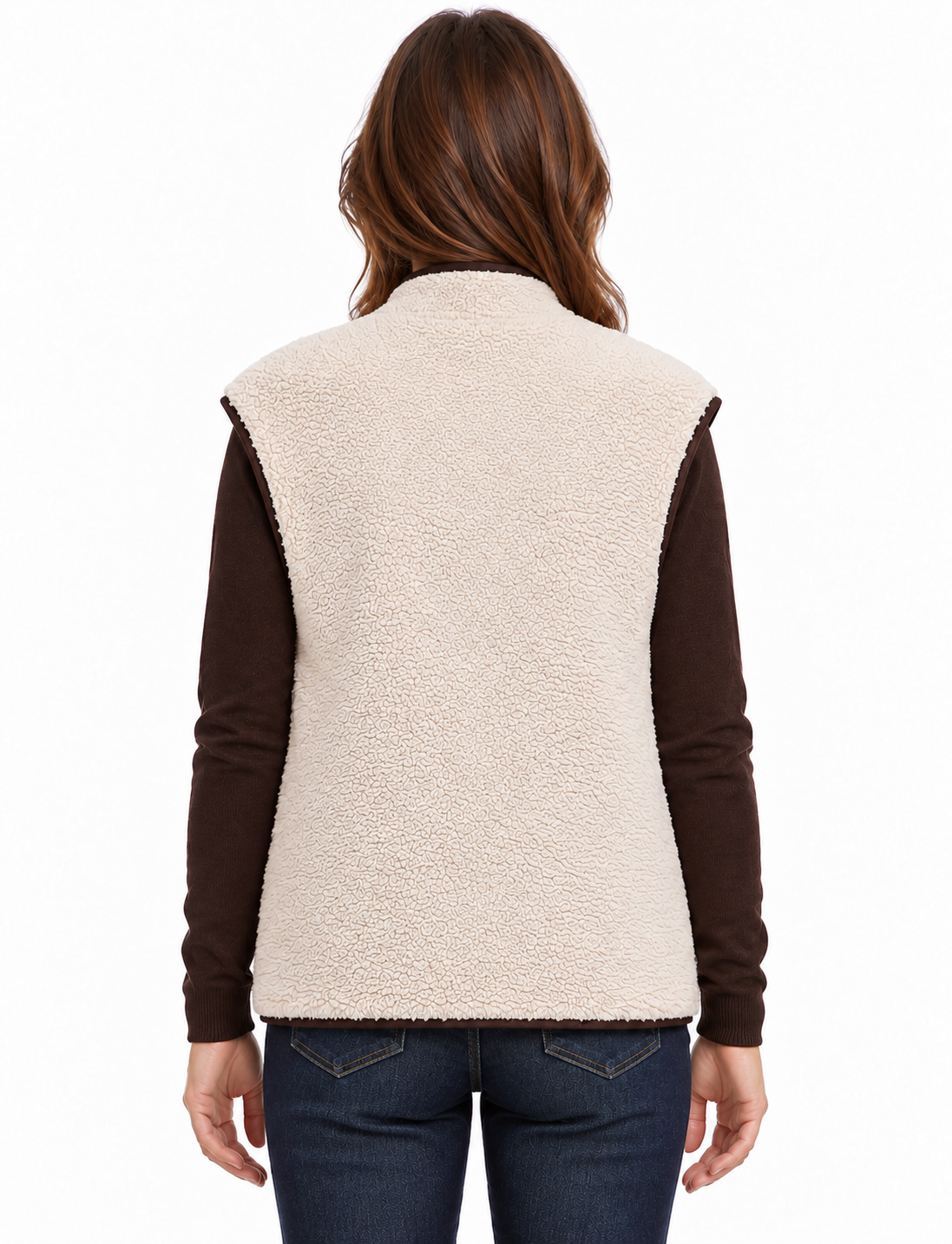 SLWISABEL TEDDY VEST#S