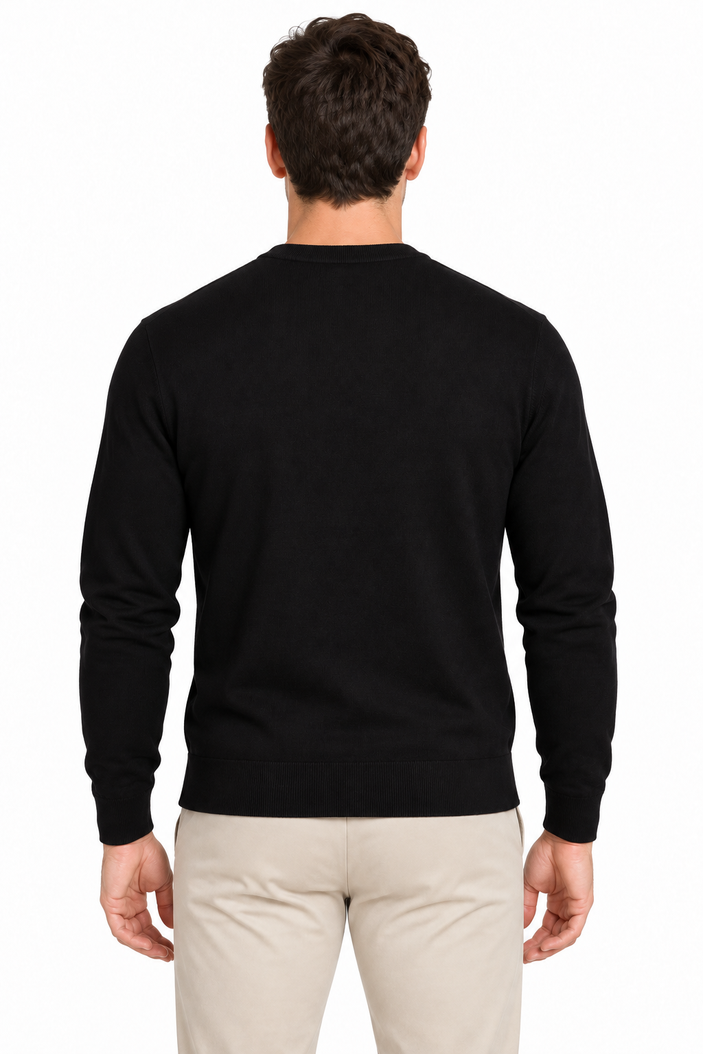 SLMTORINO LS KNIT REG CREW NECK NOO