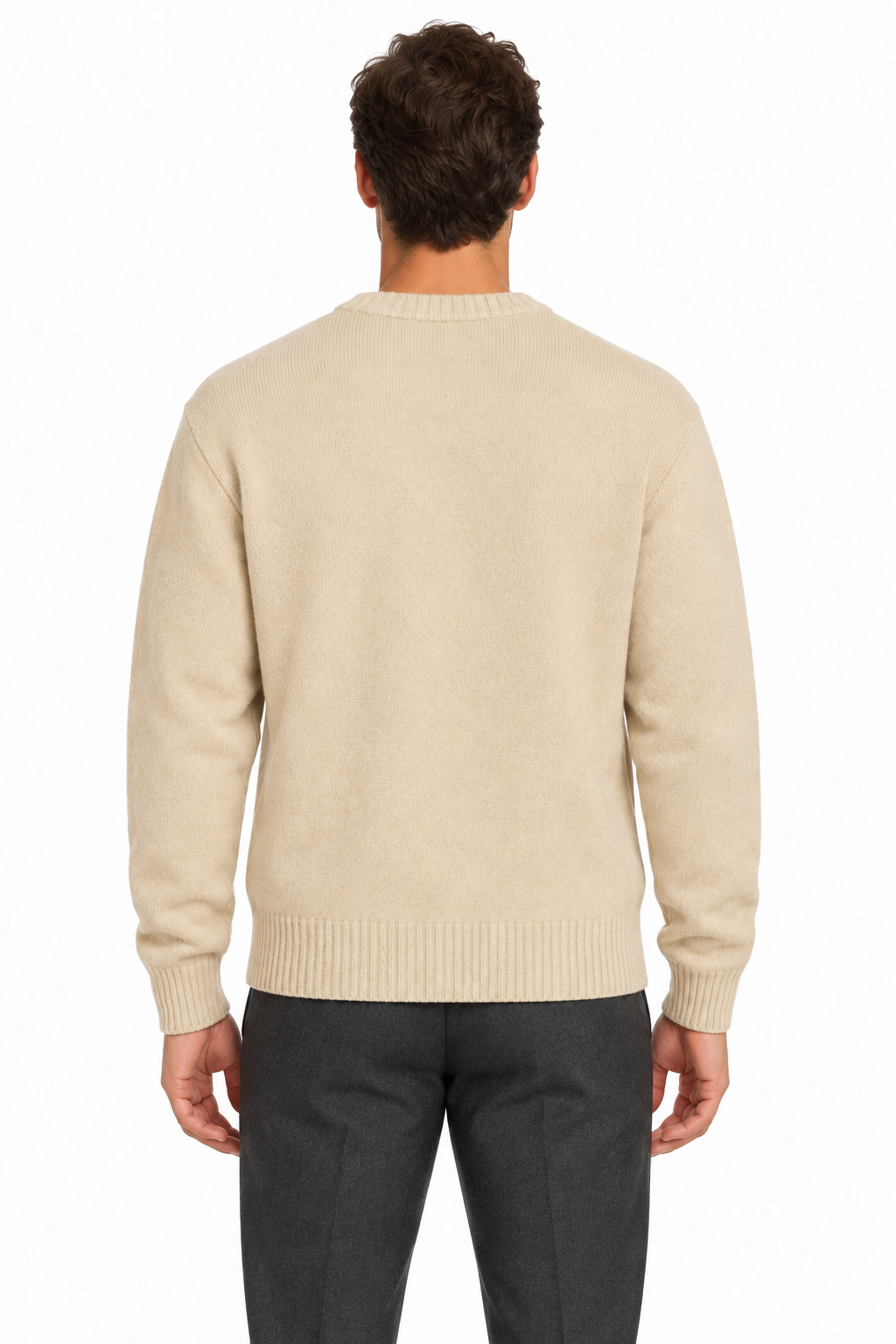 SLMALEX LS KNIT RLX CREW NECK
