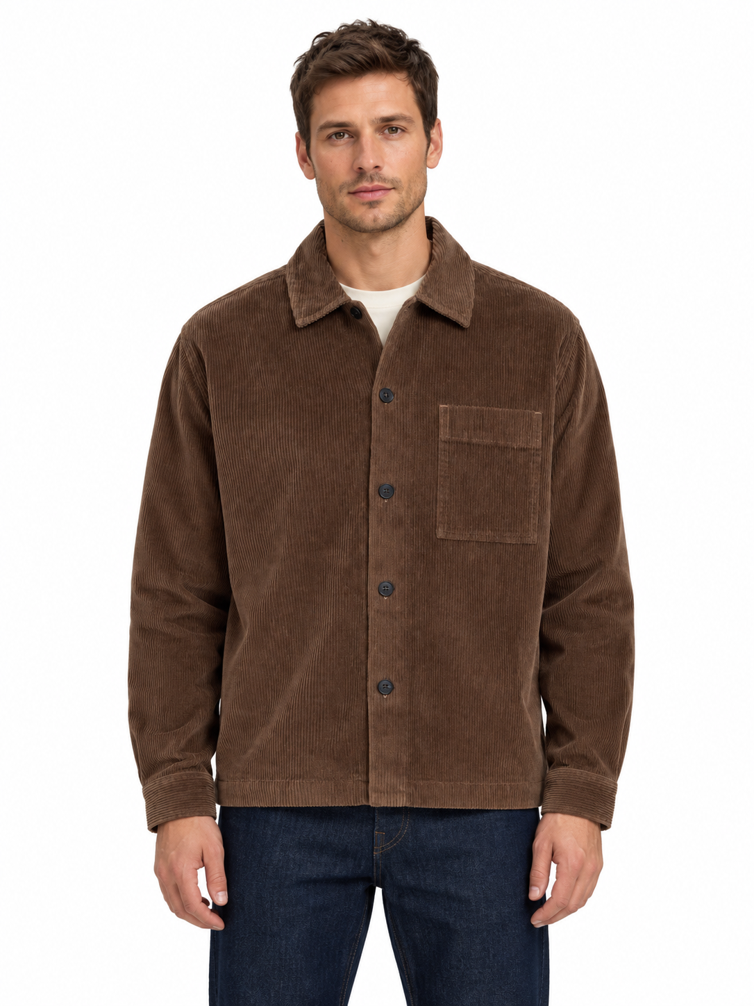 SLMOTTO-KRIS CORD OVERSHIRT