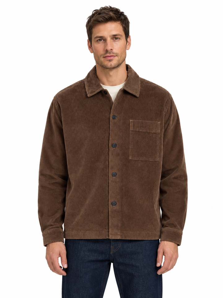 SLMOTTO-KRIS CORD OVERSHIRT