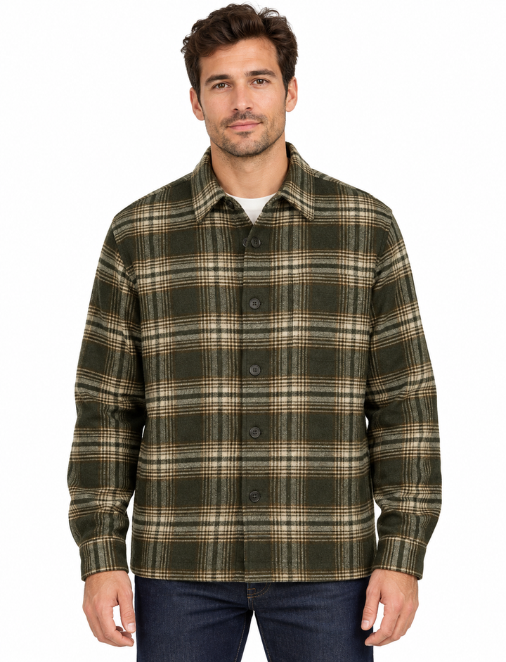 SLMOLE-PABLO WOOL BLEND OVERSHIRT N