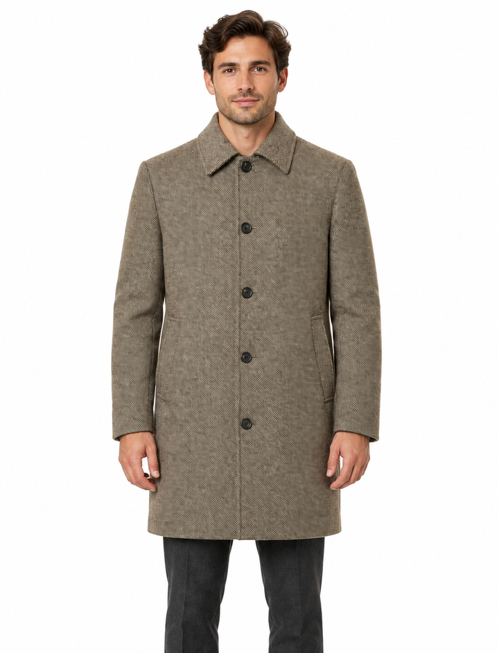 SLHARCHIVE WOOL BLEND CAR COAT