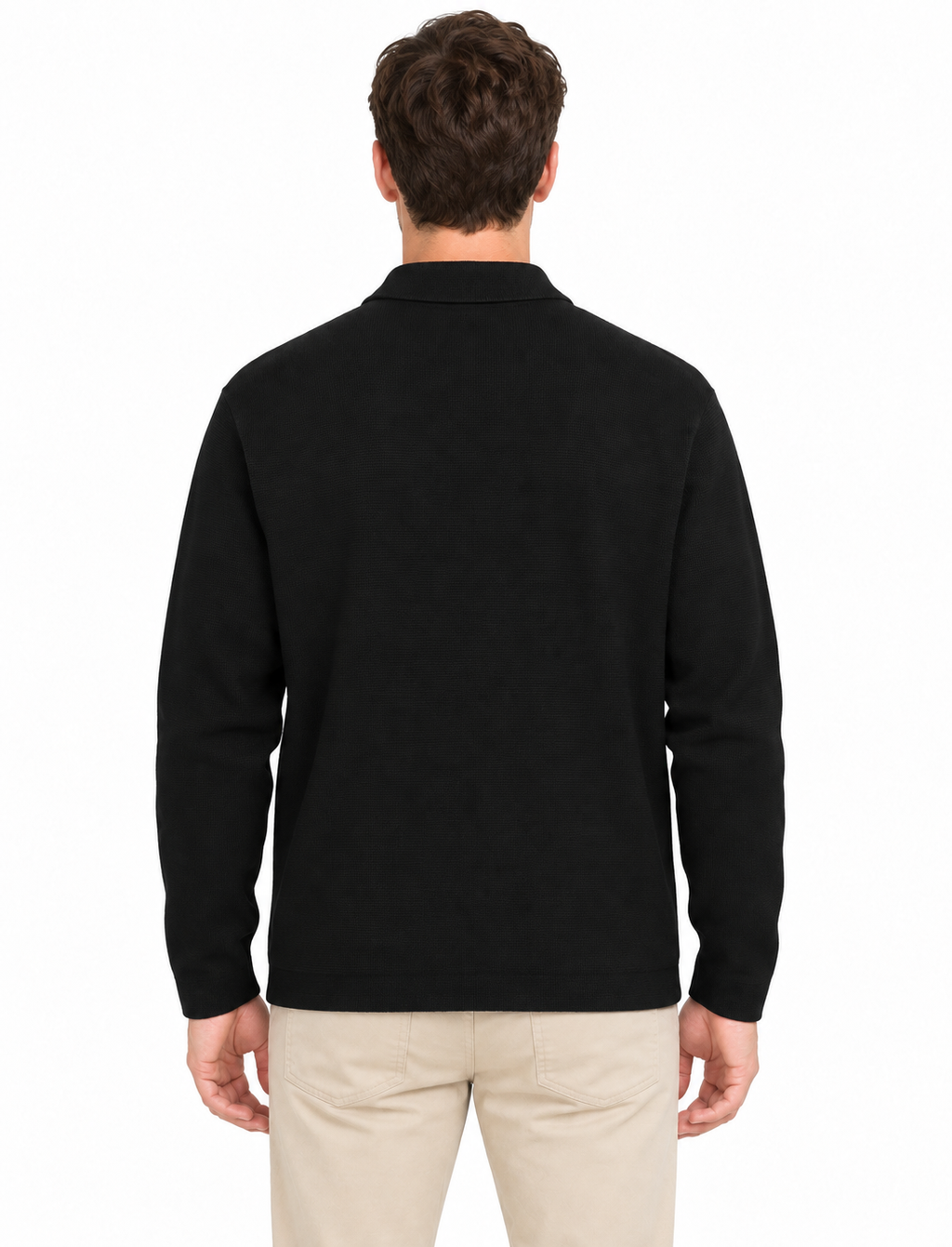 SLMMIKE LIGHT POLO CARDIGAN NOOS